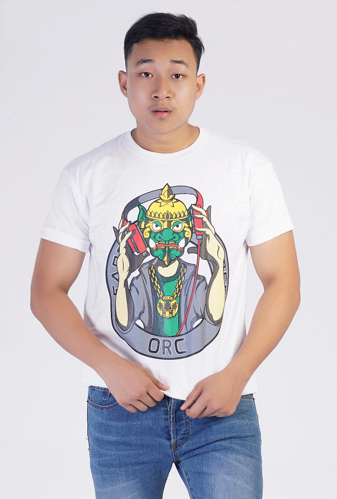 ORC Design Printed T-shirt (White)